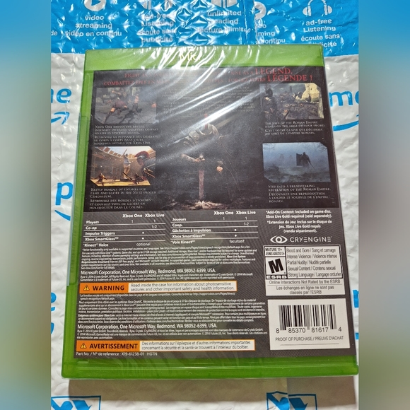 Ryse Son of Rome: Legendary Edition - XB1 (NEW) - Picture 2 of 4